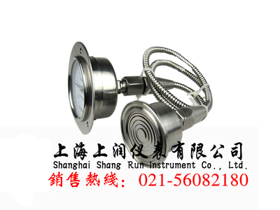 卫生型隔膜压力表Y-63BFZ/MC/316L