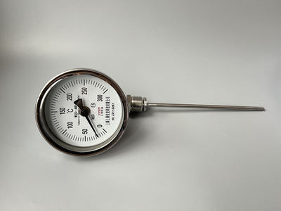 WSS-381万向型双金属温度计参数尺寸精度长度尺寸产品概述