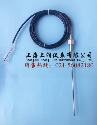 WZPK-191热电阻装热电偶 K型PT100温度传感器铂热电阻变送器