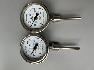 WSS-401轴向型双金属温度计参数尺寸精度长度尺寸产品概述