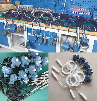 防腐四氟材质投入式液位变送器投入式液位计 上润仪表