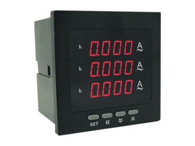 AOB184Z-2X4-3I数显三相电流表(普通型)上润仪表